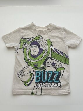 Buzz Lightyear Cream Graphic Tee